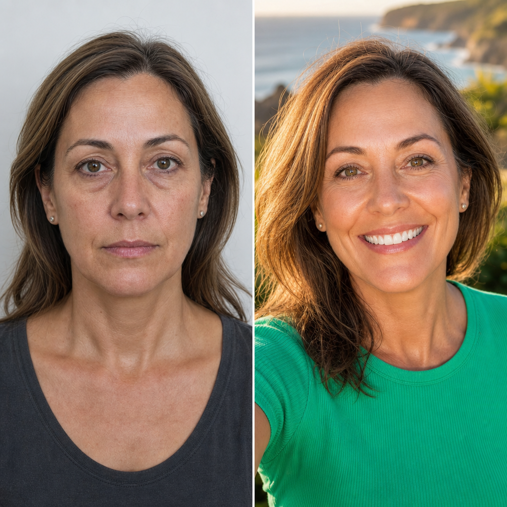 Real before and after results from WellMensRX NAD+ therapy